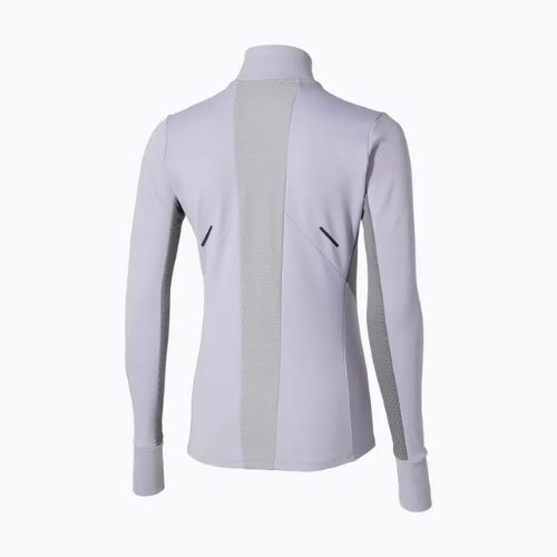 Damen Laufsweatshirt Mizuno Active Warm Half Zip isländisch blau