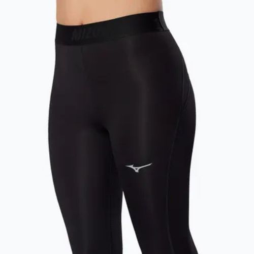 Damen Laufleggings Mizuno Core Impulse Long schwarz