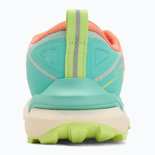 Damen Laufschuhe Mizuno Wave Daichi 9 frisch lachs/weiß/scharf grün
