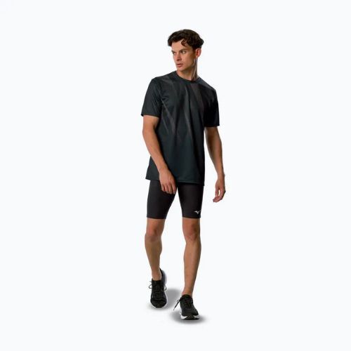 Herren Laufshirt Mizuno Core Graphic Tee schwarz