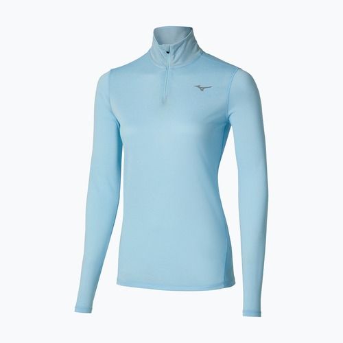 Frauen laufen Sweatshirt Mizuno Core Impulse Half Zip Tee nantucket Brise
