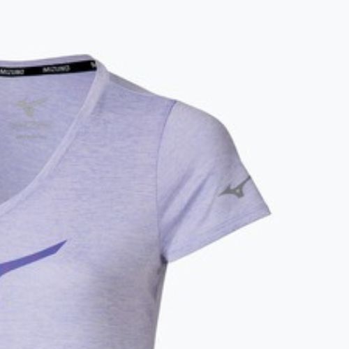 Damen Laufshirt Mizuno Core Runbird Tee isländisch blau