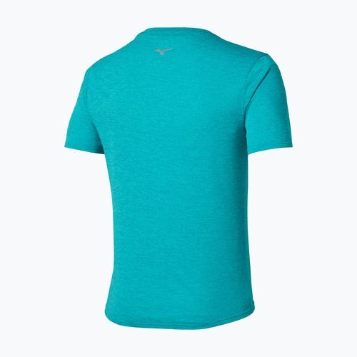 Herren Mizuno Impulse Core Tee capri breeze Laufshirt