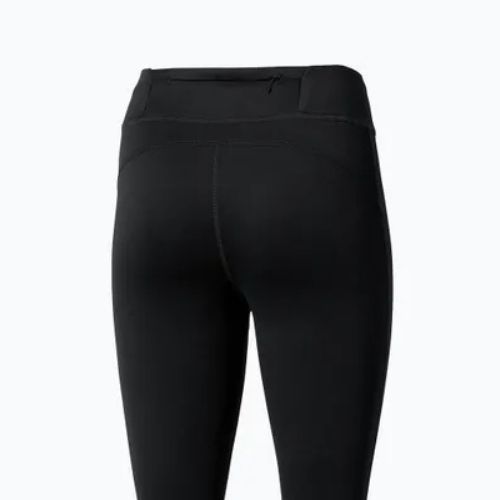 Damen Laufleggings Mizuno Warmalite schwarz