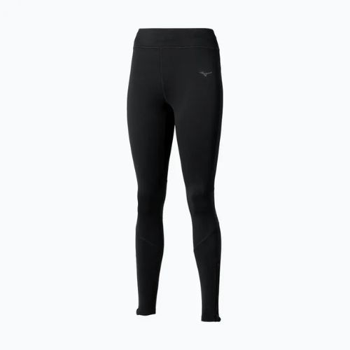 Damen Laufleggings Mizuno Warmalite schwarz