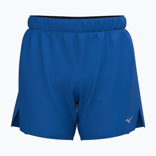 Herren Mizuno Core 5.5" 2IN1 Laufshorts princess blau