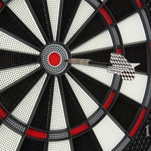 ONETEAM TargetJoy elektronische Dartscheibe grau