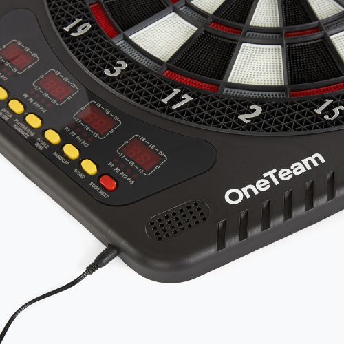 ONETEAM TargetJoy elektronische Dartscheibe grau