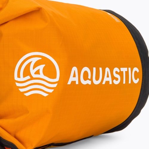 Wasserdichter Packsack AQUASTIC Dry Bag 20 l Nylon/TPU Orange