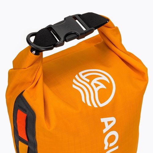 Wasserdichter Packsack AQUASTIC Dry Bag 13 l Nylon/TPU Orange