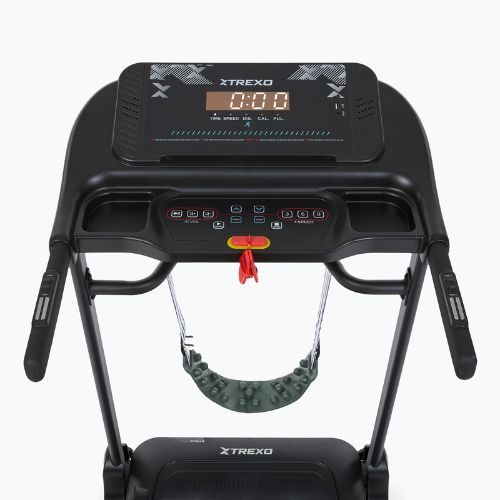 Trexo X110+ Laufband mit Massagegerät schwarz