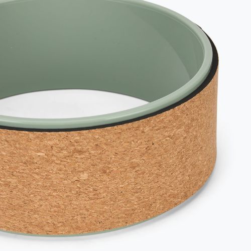 Yoga-Rad XTREXO aus Kork Flowheel 32 cm olive