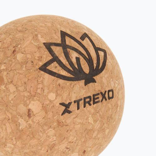 Massageball TREXO, Kork, 8 cm, natural