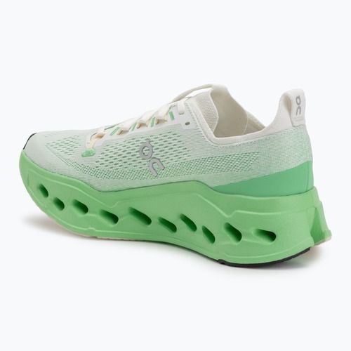 Herren Laufschuhe On Cloudsurfer Max elfenbein/honeydew