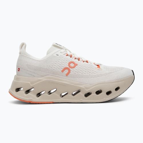 On Cloudsurfer Max Damen Laufschuhe elfenbein/lachsfarben