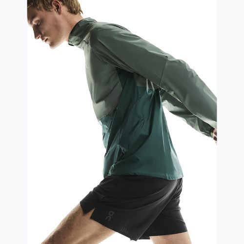 Men's On Weather spirulina/olive Laufjacke