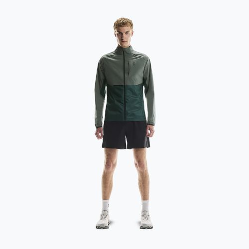 Men's On Weather spirulina/olive Laufjacke