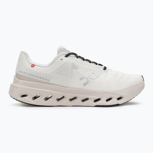 Herren On Cloudsurfer Next elfenbein/silberne Laufschuhe