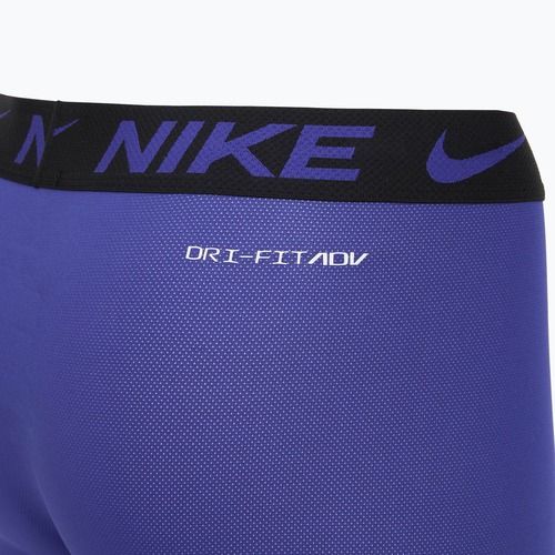 Nike Dri-FIT Cotton Trunk Herren Boxershorts 3 Paar Deep Night/University Gold/Green Shock