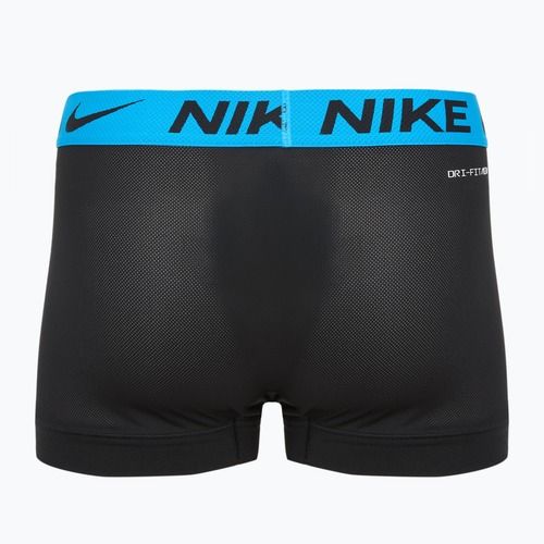 Nike Dri-FIT Cotton Trunk Herren Boxershorts 3 Paar schwarz mint foam/blau hero/bright ceramic wb