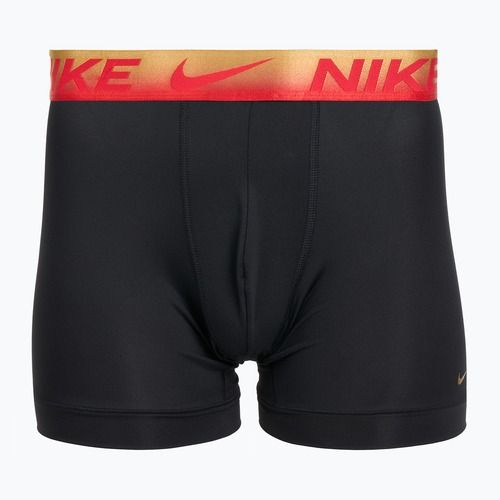 Herren Boxershorts Nike Dri-Fit Essential Micro Boxer Brief 3 Paar university rot/schwarz/schwarz metallic grdient wb