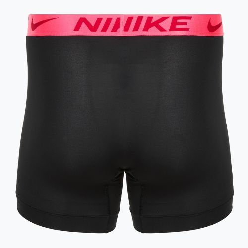 Herren Nike Dri-Fit Essential Micro Boxer Brief 3 Paar schwarz hyper pink/uni rot/schwarz hochglanz wb