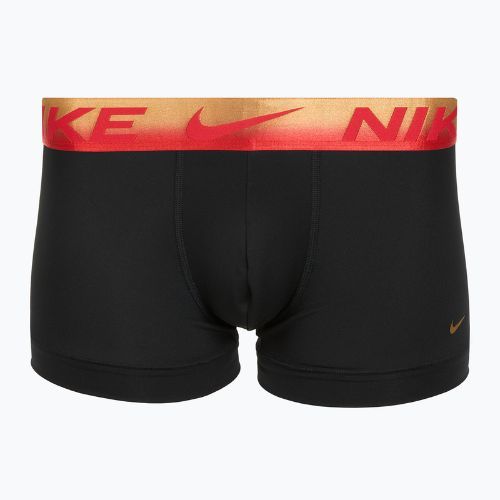 Nike Dri-Fit Essential Micro Trunk Herren Boxershorts 3 Paar blk/uni rot/blk/uni rot metallic gradient wb