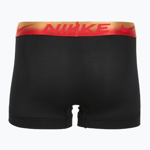 Nike Dri-Fit Essential Micro Trunk Herren Boxershorts 3 Paar blk/uni rot/blk/uni rot metallic gradient wb