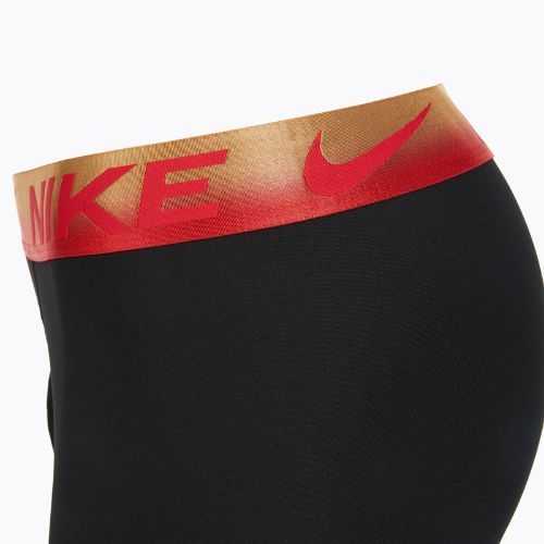 Nike Dri-Fit Essential Micro Trunk Herren Boxershorts 3 Paar blk/uni rot/blk/uni rot metallic gradient wb
