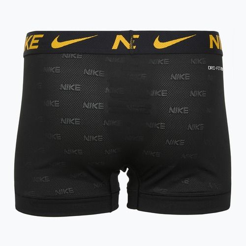 Nike Elite Breathe Trunk Herren Boxershorts 3 Paar Foto Blau/Midnight Navy/Schwarz