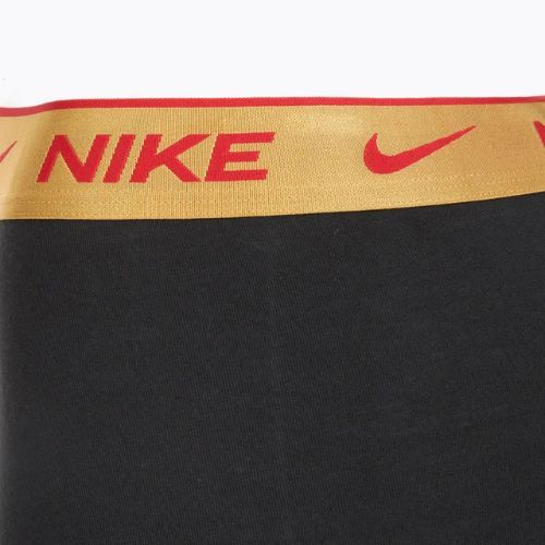 Herren Nike Everyday Cotton Stretch Trunk Boxershorts 3 Paar blk/university rot/weizen gold/schwarz hochglanz wb