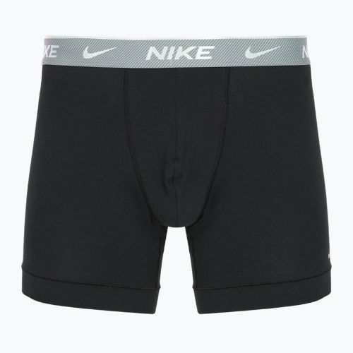 Herren Nike Everyday Cotton Stretch Boxershorts 3 Paar bi/iron grau/klar grau hochglanz texturiert wb