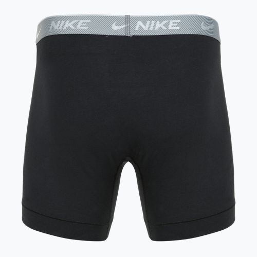 Herren Nike Everyday Cotton Stretch Boxershorts 3 Paar bi/iron grau/klar grau hochglanz texturiert wb