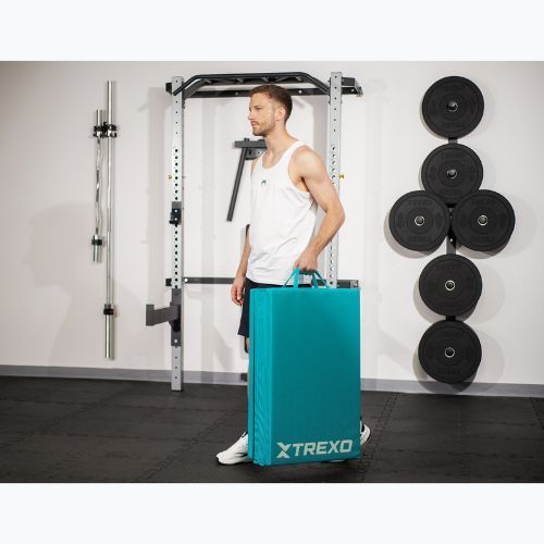 XTREXO Faltbare Gymnastikmatte 195 x 80 x 5 cm grün