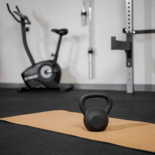 Kettelbell Gusseisen TREXO 16kg schwarz
