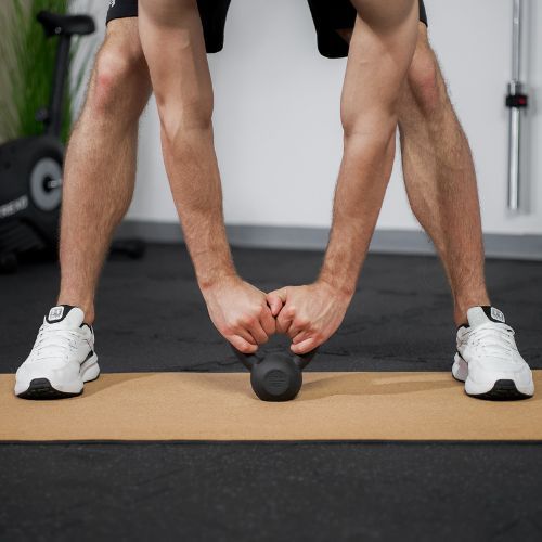 Gusseisen Kettlebell XTREXO 4kg schwarz