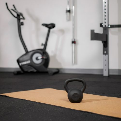 Kettelbell Gusseisen TREXO 8kg schwarz