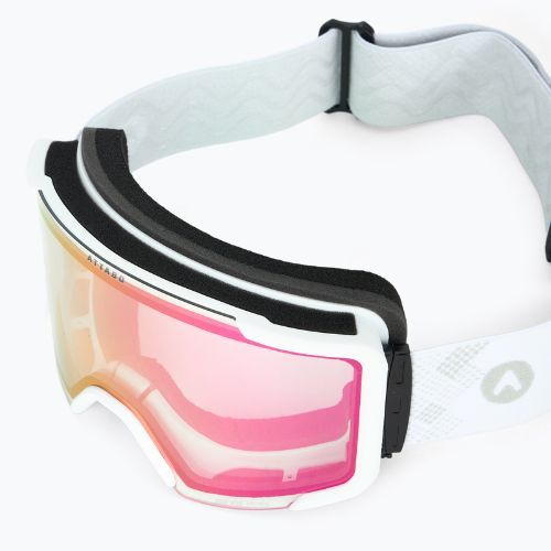 Skibrille ATTABO Nanuk Pro photochromic white