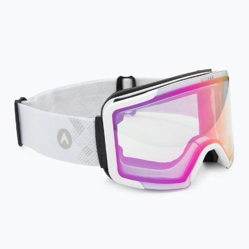 Skibrille ATTABO Nanuk Pro photochromic white