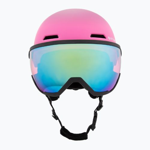 Kinder-Skihelm ATTABO Avens 2.0 Jr Visor pink