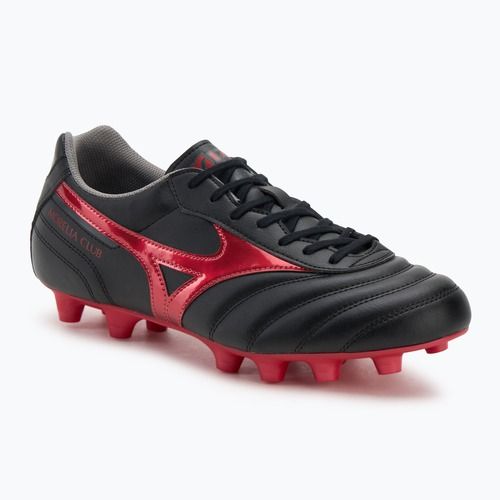Mizuno Morelia II Club FG Fußballschuhe schwarz/morelia 40. rot/schwarz sand