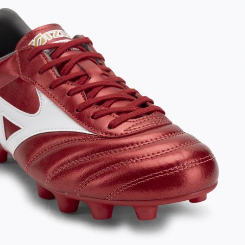 Mizuno Morelia II Club FG Fußballschuhe 40. rot/weiß/schwarz