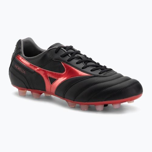Herren Mizuno Morelia II Elite FG Fußballschuhe schwarz/morelia 40. rot/schwarz sand