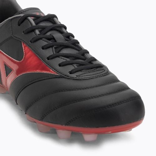 Herren Mizuno Morelia II Elite FG Fußballschuhe schwarz/morelia 40. rot/schwarz sand