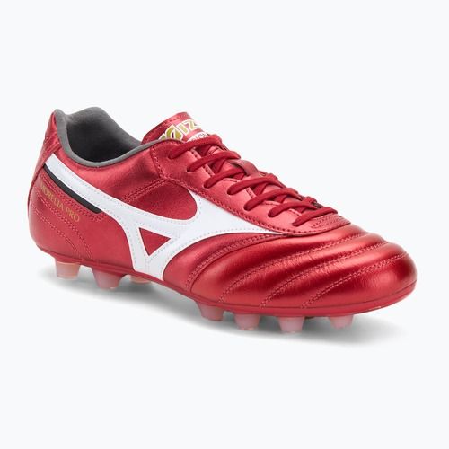 Mizuno Morelia II Pro FG Herren Fußballschuhe 40. rot/weiß/schwarz