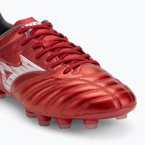 Herren Mizuno Morelia Neo IV Pro MD Fußballschuhe 40. rot/weiß/schwarz