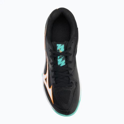 Mizuno Thunder Blade Z Volleyballschuhe schwarz/tangelo/eisgrün