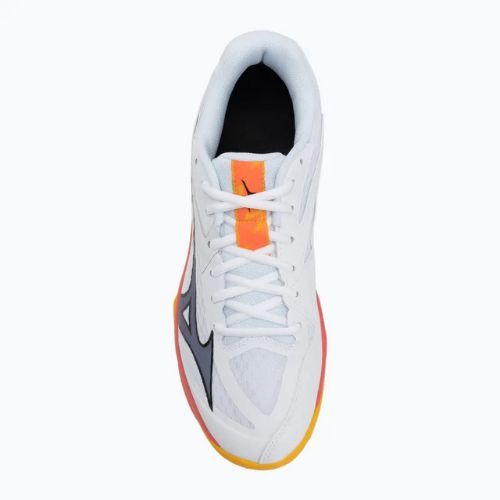 Mizuno Thunder Blade Z weiß/feurige Koralle 2/Zitrus Volleyballschuh