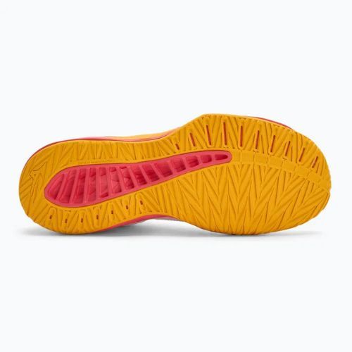 Mizuno Thunder Blade Z Mid weiß/feurige Koralle 2/Zitrus Volleyballschuh