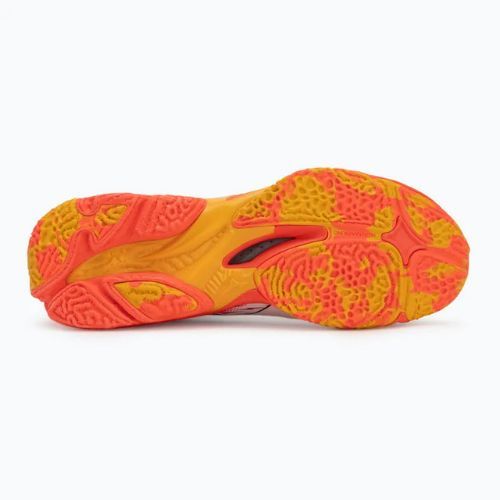 Mizuno Wave Lightning Neo 3 weiß/feurige Koralle 2/Zitrus Volleyballschuhe